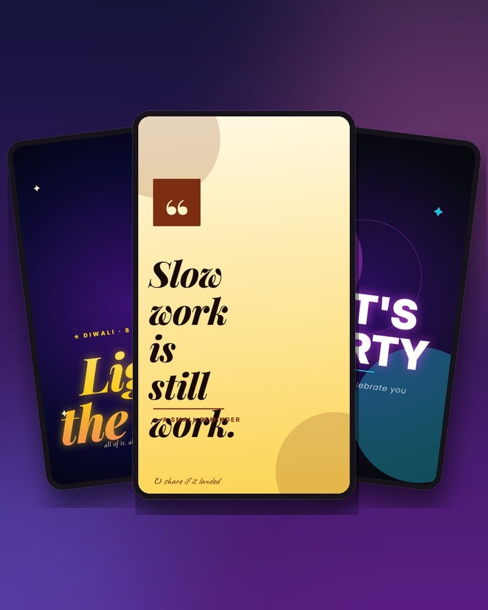 Animated Instagram Story Templates: 51 Free 9:16 Designs and How to Post Them as Stories, Reels and WhatsApp Status — real MomentoCard cards