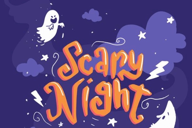 Spooky Ghost Night